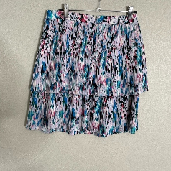 J Crew Purple Accordion Pleated Skirt 0 - Picture 5 of 6